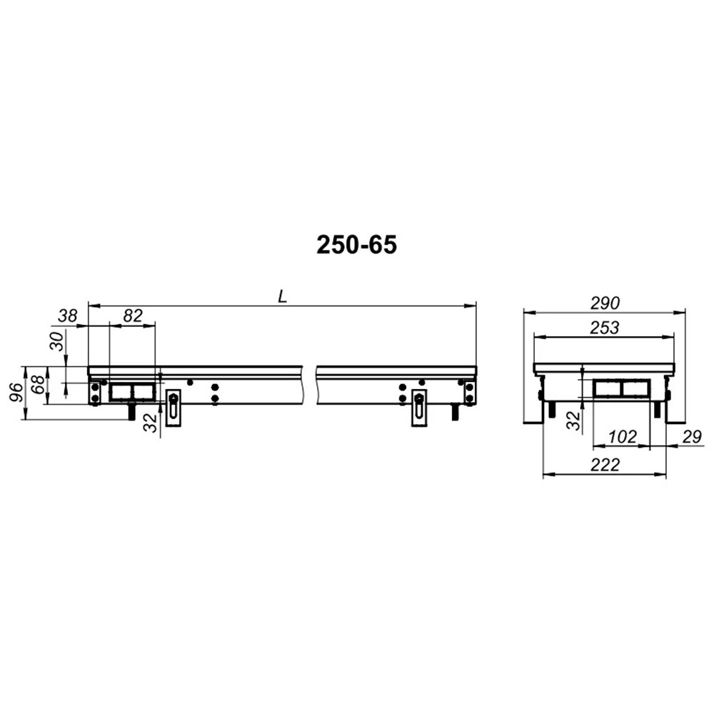 a techno usual kvz 250 65 scheme
