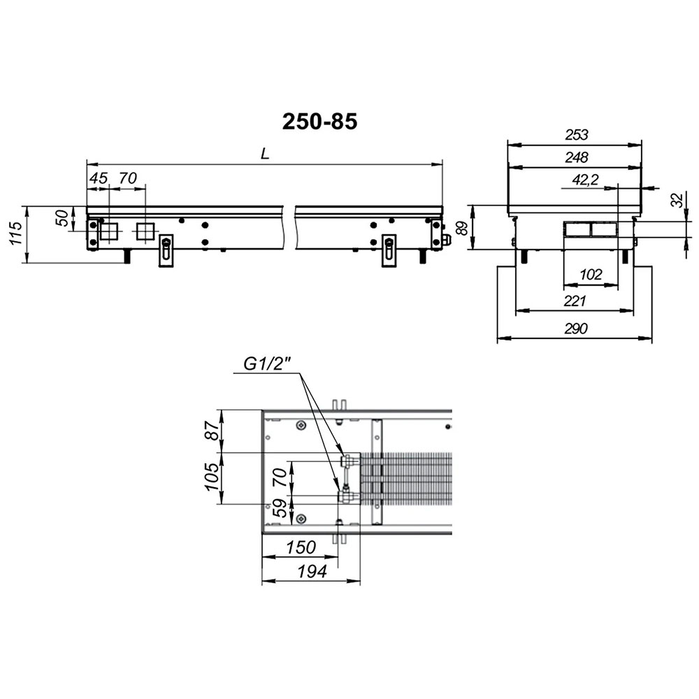 a techno usual kvz 250 85 scheme