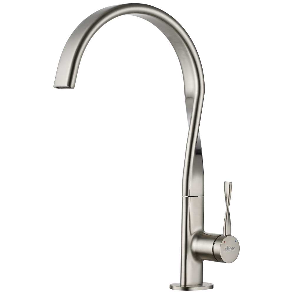Смеситель ABBER Tanz AF8C14SP для кухни с поворотным изливом Смеситель ABBER Tanz AF8C14SP для кухни с поворотным изливом