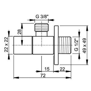 alcaplast arv002 ventil uglovoj 1 2 3 8