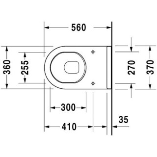 duravit 0124090000 starck 3 unitaz pristavnoj