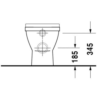 duravit 0124090000 starck 3 unitaz pristavnoj