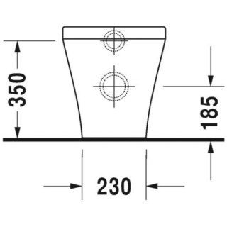 duravit 2150090000 durastyle unitaz pristavnoj