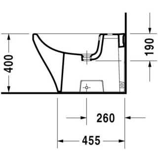 duravit 2283100000 durastyle bide napolnoe
