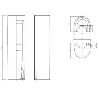 ifo RP720000100 special pedestal dlya rakoviny