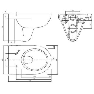 ifo RP731300100 special unitaz podvesnoj klassicheskaya