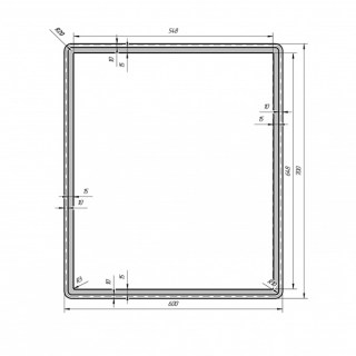 dreja eco 99 9022 tiny 60 zerkalo