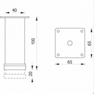dreja eco 99 9810 ql komplekt nozhek