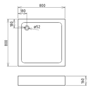 gemy st15a 80 80 dushevoj poddon