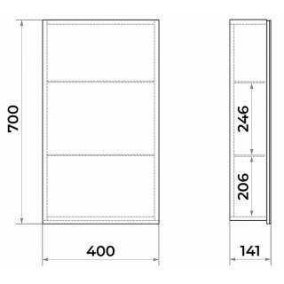 toms design 400 ka 1000 katrin 40 zerkalnyj shkaf