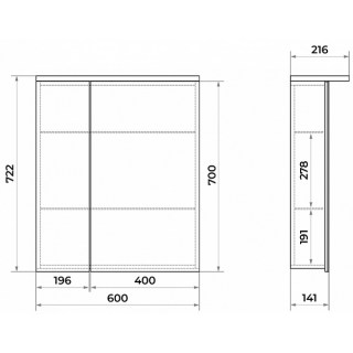 toms design 400 ka 1100 katrin 60 zerkalnyj shkaf6
