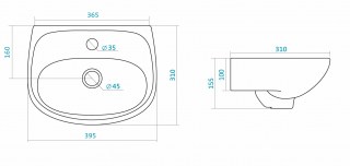 santek 1wh110490 animo 40 rakovina