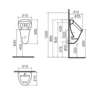 vitra 6202b003 0198 arkitekt pissuar