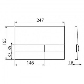 alcaplast m1718 knopka smyva