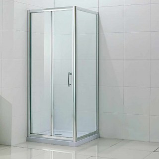 Душевой уголок BandHours Snow/Side-Glass 810 100*80