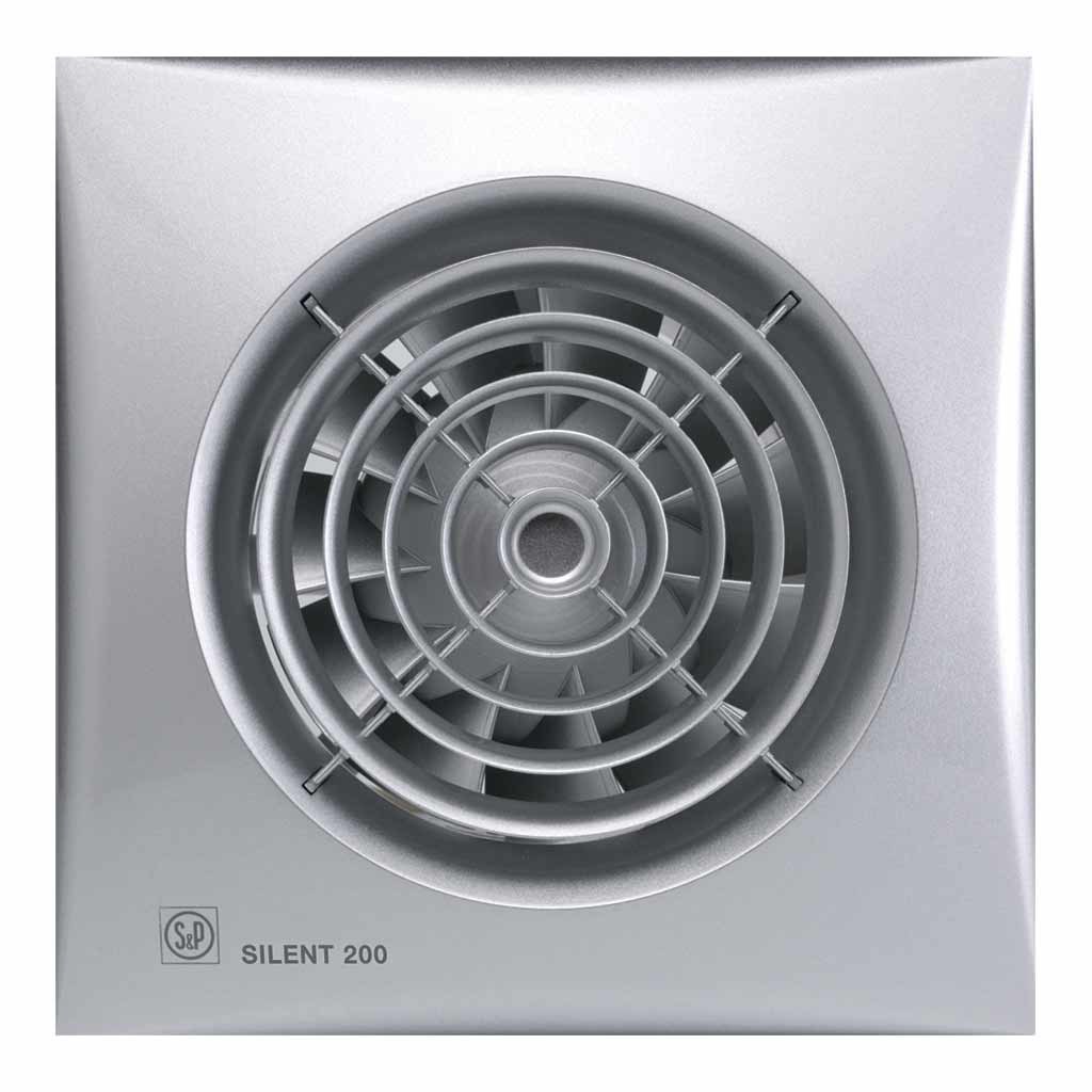 Вентилятор вытяжной Soler Palau Silent-200 CZ Silver