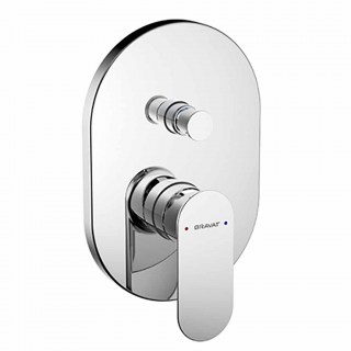 Смеситель Bravat Gina PB865104CP-2-ENG для ванны с душем