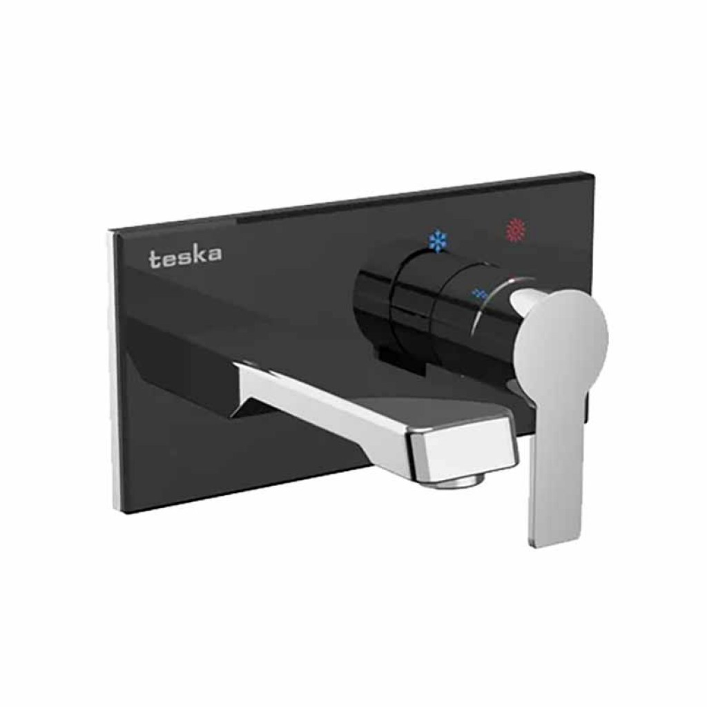 Смеситель настенный для раковины Teska Quasar E51000B