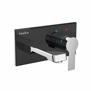 Смеситель настенный для раковины Teska Quasar E51000B