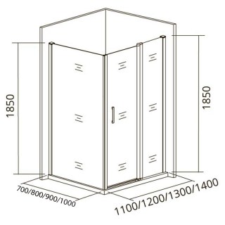 good door infinity sp 70 c ch scheme