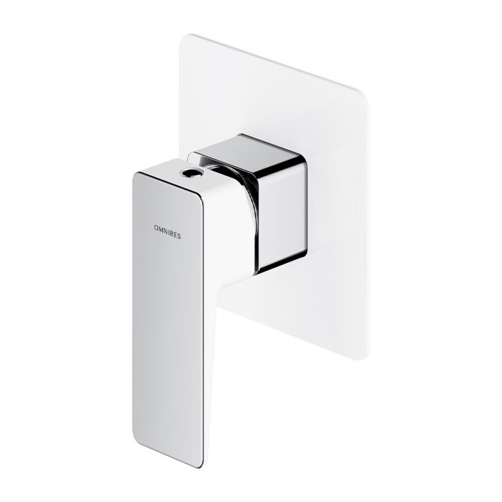 Смеситель для душа Omnires Parma PM7445CRB хром/белый