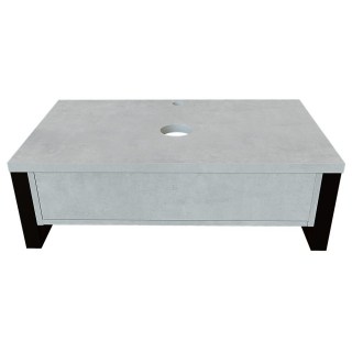 stoleshnitsa pod rakovinu 1marka grunge loft 80 beton svetlyj