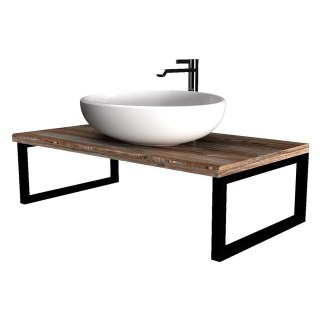 Столешница под раковину 1MarKa Grunge Loft 90 дуб намибия