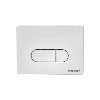 Кнопка смыва Berges NOVUM D1 040031 белый