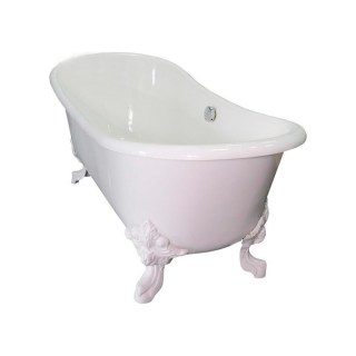 Ванна чугунная отдельностоящая Elegansa Nadia White 180*80 Н0000366