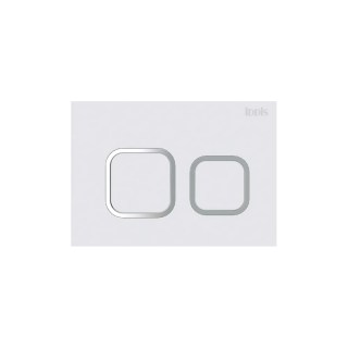 Кнопка смыва Iddis Unifix UNI40MWi77 белый матовый