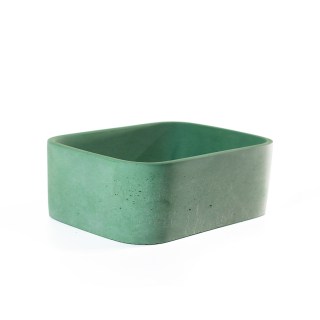 Раковина накладная Only Beton Оазис-S 0111003108 зеленый