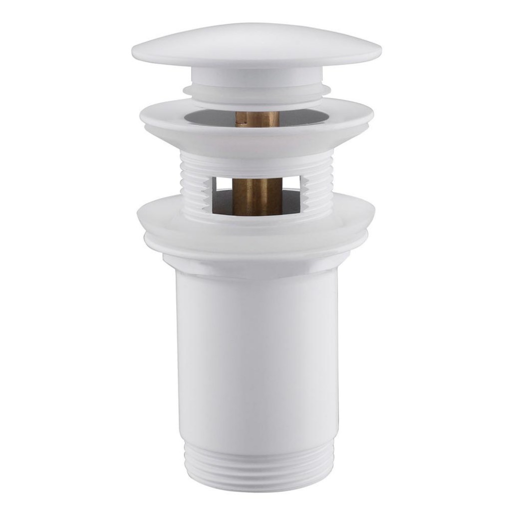 Донный клапан для раковины Abber AF0010W белый