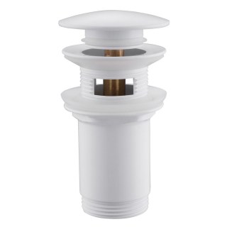 Донный клапан для раковины Abber AF0010W белый